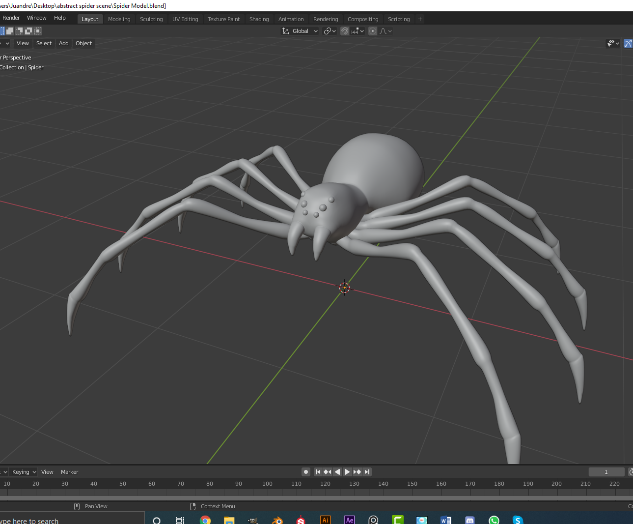 Spider Model  preview image 1